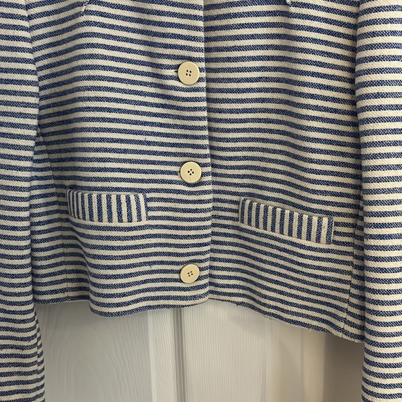 Zara Striped Blazer - Picture 3 of 6